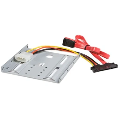 Image de StarTech.com Kit adaptateur de montage disque dur ou SSD 2,5&quot; dans baie 3,5&quot; Support (BRACKET25SAT)