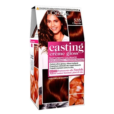 Image de L&#039;OREAL Casting 535 Crème Sans Ammoniaque Chocolat Estrosa Colorant Cheveux