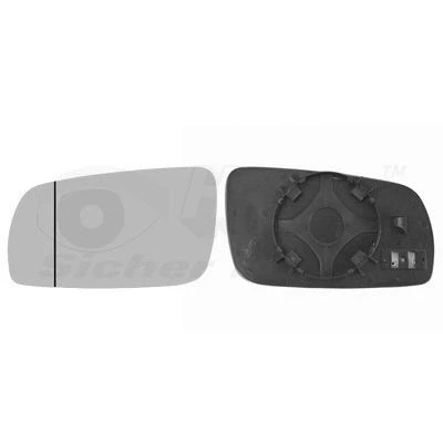 Image de VAN WEZEL 7625837 Miroir De Rétroviseur gauche SKODA: Fabia I 5 portes, 1 Combi