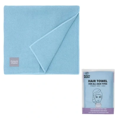 Image de PROTECHT DRYPLUS Serviette en Microfibre pour Cheveux Bleu Brouillard