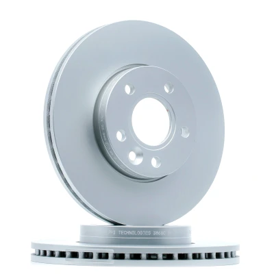 Image de DELPHI BG3868C Disque de frein 278 25 5 ventilé revêtu non traité sans roulement roue, bague ABS FORD: Focus 2, 3, C Max