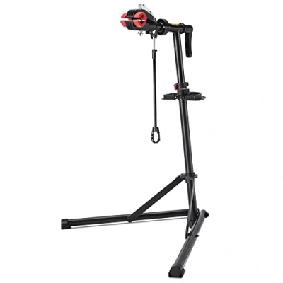 Image de Support de Montage pour vélo réparation Robuste avec tête Serrage soudée Rotation à 360 Dispositif libération Rapide