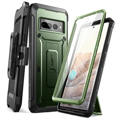 Image de SUPCASE Unicorn Beetle Pro Series Coque pour Google Pixel 7 (Version 2022), Holster Robuste intégrale avec Protecteur d&#039;écran intégré (Guldan)
