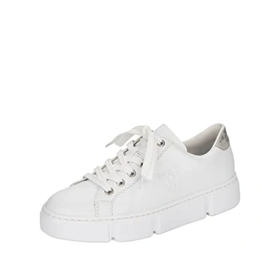 Image de Rieker Femme N56k5 Basket, Blanc, 41 EU