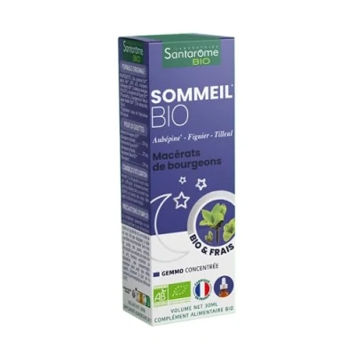 Image de Santarome Bio Complexe Sommeil 3 Bourgeons et Frais C14