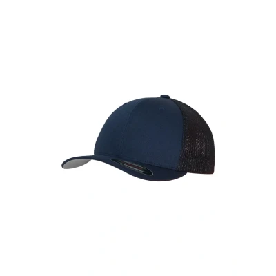 Image de Flexfit Mixte Mesh Trucker Navy L/Xl Casquette, Bleu, L XL EU