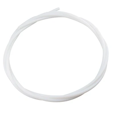 Image de HALJIA 2 metres PTFE téflon Bowden Tube 4 mm ID OD de 6 pour 3 Filament Compatible avec imprimante 3d RepRap Rostock Kosselr (Blanc)