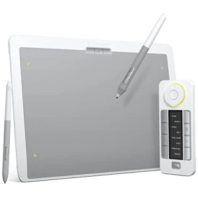 Image de XENCELABS Tablette Graphique à Stylet Professionnelle de Dessin avec Télécommande Raccourcis Compatible Mac/Wins/Linux
