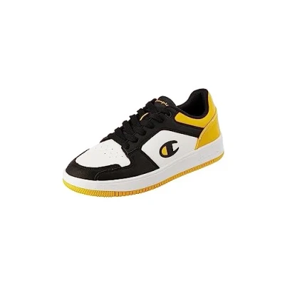 Image de Champion Homme Rebound 2.0 Low Baskets, Blanc Noir Jaune Ww013, 44 EU