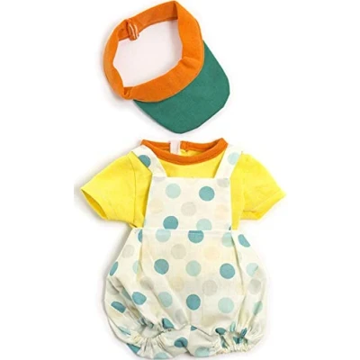 Image de Miniland Ensemble Calor Salopette Robe pour poupées 40 cm, Jaune. 38 cm 31561