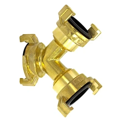Image de VARIOSAN Geka 12470 Raccord rapide en Y universel laiton nu