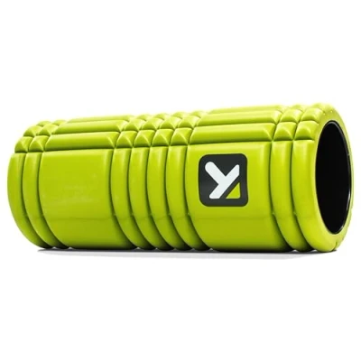 Image de Rouleau d&#039;automassage en mousse Grid 1.0 de TriggerPoint Vert/Noir Multisport 14 x 33 cm