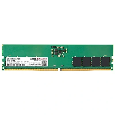 Image de Transcend Long DIMM Module de Mémoire 16GO DDR5 4800MHz JM4800ALE 16G