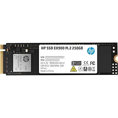 Image de HP EX900 250 Go M.2 PCI Express 3.0 NVMe 3D TLC NAND Neuf