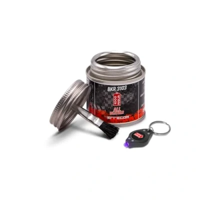 Image de 1000 Miglia BKR 3103 Lubrifiant pour Chaîne Vélo All Weather 60 ml, Toutes les Saisons et Conditions Météorologiques, Pot In One avec Pinceau Inclus