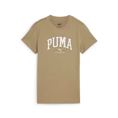 Image de Puma Squad Graphic Tshirt imprimé, Femme, Taille: Medium, Oak branch