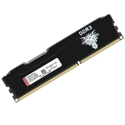 Image de Ram DDR3 8go 1866MHz PC3 14900 Udimm CL13 Non ECC Unbuffered 1.5V 2Rx8 Double Rang 240 Pin Mémoire Barette pour Ordinateur de Bureau (Noir)