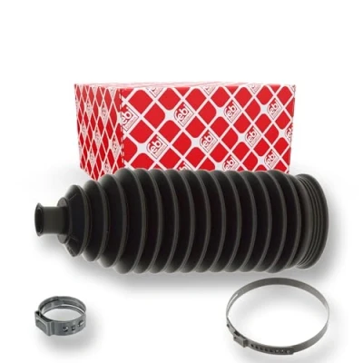Image de FEBI BILSTEIN 101952 Jeu de joints soufflets, direction Thermoplastique Essieu avant gauche, droit avec colliers