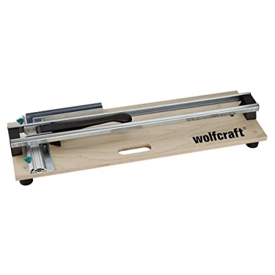 Image de wolfcraft 5561000 TC 610 W coupe carrelage Manuel Épaisseur du carrelagfe 3 10 mm Longueur de max 640 Molette découpe en carbure tungstène