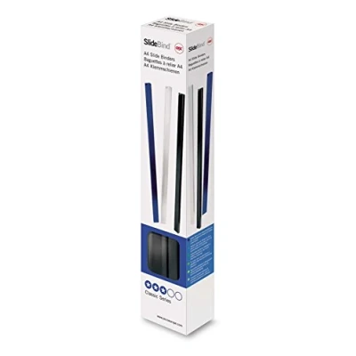 Image de GBC 46000E Baguettes à Relier A4 5 mm Noir