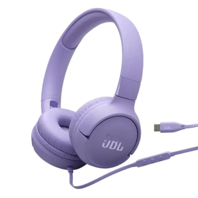 Image de JBL Tune 520C USB C Écouteurs Avec fil Arceau Appels/Musique Type Lilas Neuf