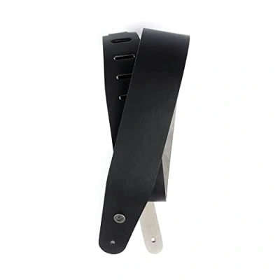 Image de Planet Waves Sangle de guitare en cuir classique Waves, coloris noir