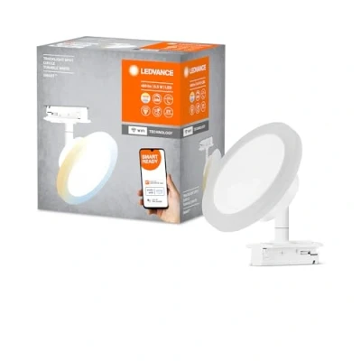 Image de LEDVANCE tête d&#039;éclairage du système de rail SMART+ Tracklight WiFi, blanc, 6,5 W, 480 lm, directionnelle, blanc réglable 3000K 6500K, contrôlable par application, compatible Amazon, Google, etc.