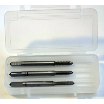 Image de Lot de 3 tarauds manuels M 4,5 x 0,75 HSS DIN352 Filetage à droite M4,5