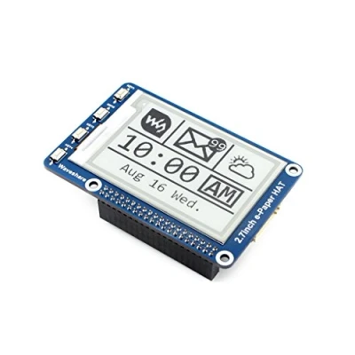 Image de Waveshare 2.7 inch E Paper Display Hat Module Kit 264x176 Resolution 3.3v/5v Ink Electronic Screen with Embedded Controller for Raspberry Pi/Jetson Nano/Arduino/STM32 SPI Interface