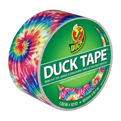 Image de Shurtech à Motifs Duck Tape Ruban adhésif 1.88 inch x 10yd Love Tie Dye, d&#039;autres, Multicolore