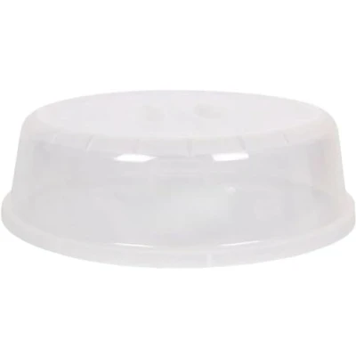 Image de PARENCE. Cloche pour le Micro Onde Universelle/Couvercle Alimentaire, Prévention Eclaboussures, Odeur, Cuisson Uniforme 24cm, Transparent