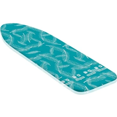 Image de Leifheit housse pour table à repasser Thermo Reflect Universal, de rembourrée, planche jusqu&#039;à 140 x 45 cm, avec cordon serrage