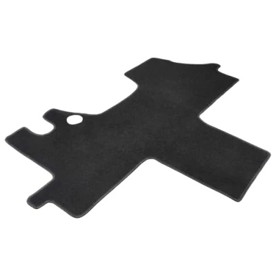 Image de WALSER 80115 Ensemble de tapis sol Textile avant 1 noir Sur mesure CITROËN: Jumper II Van