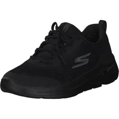 Image de Skechers Performance GO WALK ARCH FIT LACE UP Chaussures de course, Femme, Taille: 36, Schwarz