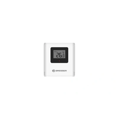 Image de Bresser Capteur Thermo Extérieur avec Écran LCD, compatible certaines stations météo Bresser, portée jusqu&#039;à 80 m, IP44