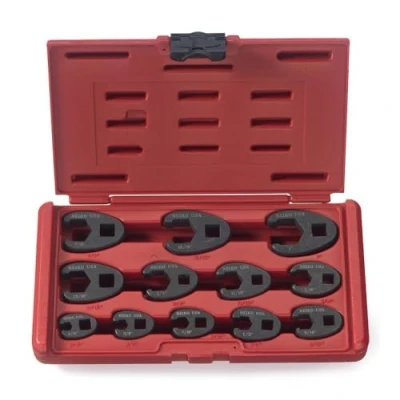Image de Neiko® 03323 A 3/20,3 cm et 1/5,1 Drive SAE Crowfoot Ensemble de clés, Cr Mo, 12 pièces