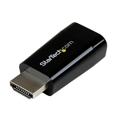 Image de StarTech.com Adaptateur Compact HDMI vers VGA Convertisseur Vidéo 1920 x 1280 / 1080p