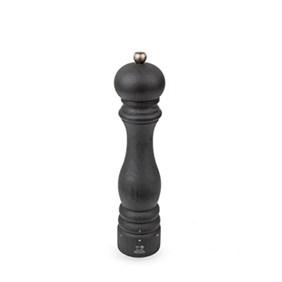 Image de PEUGEOT Moulin à Poivre Paris u&#039;Select 27 cm + Inclus 6 Réglages de Moutures Prédéfinies En Bois Labellisé PEFC Fabrication Française Coloris Graphite