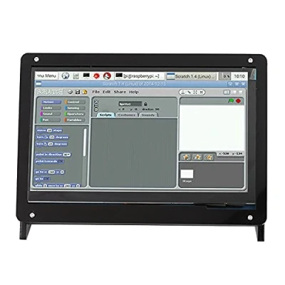 Image de pour Raspberry Pi Boîtier, Coque de Protection d&#039;écran 7 Pouces boîtier Externe Remplacement (7.5 * 5.1 0.8 in)