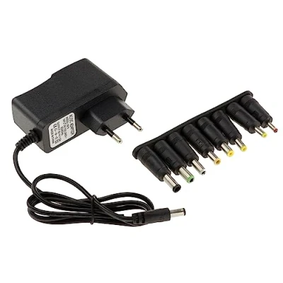 Image de Alimentation AC DC 220V vers 9V 1.5A 8 embouts