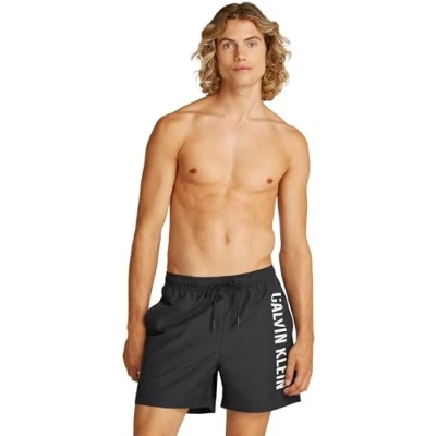 Image de Calvin Klein Slip de Bain Homme Medium Drawstring avec Cordon Serrage, Noir (Pvh Black), 6XL