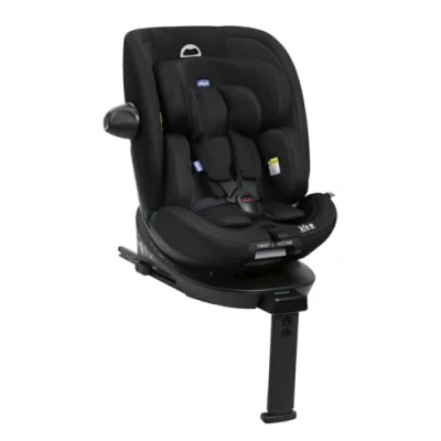 Image de Chicco Everone I Size, siège auto avec système d&#039;inclinaison à 3 positions, homologué ECE R129/03, pivotant et inclinable 360, groupe 0 plus/1/2/3 de 12 ans (0 36Kg)