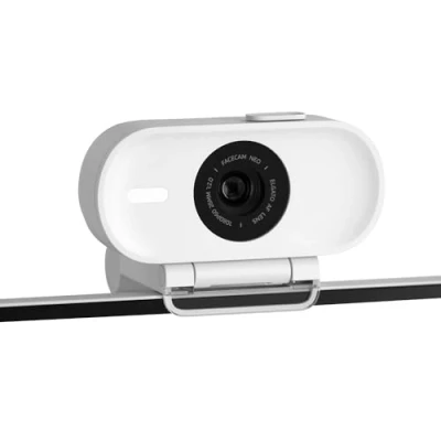 Image de Elgato Facecam Neo Webcam Full HD avec bouchon de confidentialité et correction lumière pour visioconférence, streaming, Teams/Zoom/Slack/OBS/Twitch/YouTube, etc. USB C/Plug and play sur PC/Mac