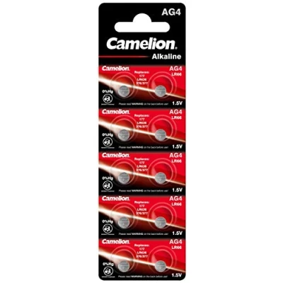 Image de Camelion AG4/LR66/LR626/377 Pack de 10 Piles jetables pour Appareil photo (1 Pack)