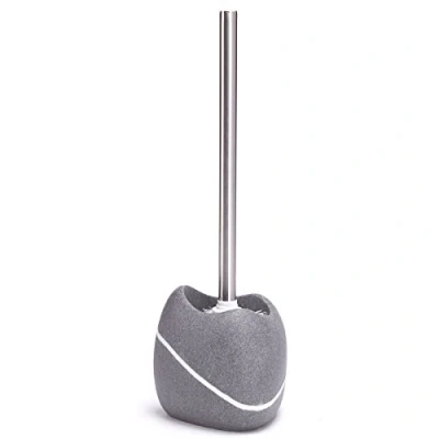 Image de MSV 141544 Zen Brosse WC Gris 36,5 x 0,1 cm