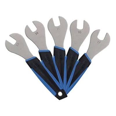 Image de BBB Btl 25s Jeu de clés Coniques pour vélos (Tailles 13/14/15/16/17) Mixte, Noir/Bleu, m