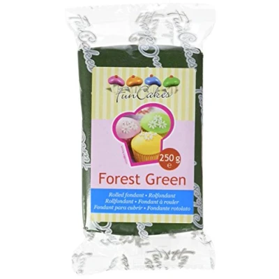 Image de Funcakes Pte À Sucre Vert Forêt 250 G