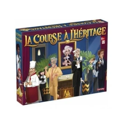 Image de La Course a l Heritage 2 6 Joueurs Plateau de Jeu en 3D avec pieges enigmes, Detective Set Societe Classique + Carte