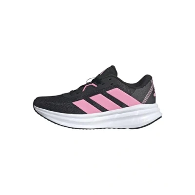 Image de adidas Performance Galaxy Chaussures de running stables, Femme, Taille: 44, Core black/bliss pink/carbon Tissu / matière synthétique