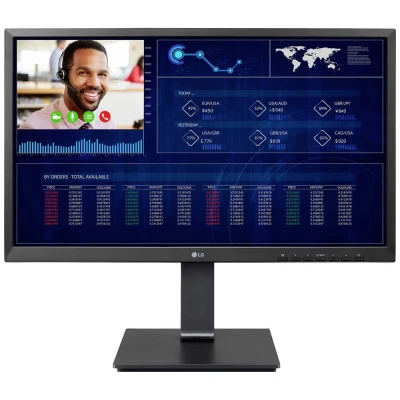 Image de LG Thin Client 24CQ651I 6P.AEU 60,47 cm 23,8&quot; Intel Pentium N6005 8 Go 16 eMMC Ihérisson OS Noir